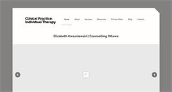 Desktop Screenshot of ottawatherapist.ca