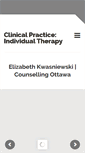 Mobile Screenshot of ottawatherapist.ca